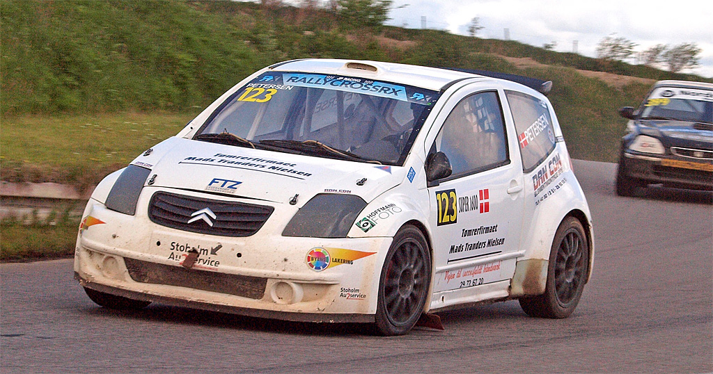 Jan Petersen fortsætter formfremgangen i sin Citroën C2 Super 1600
(Foto: Åge Keseler Kirketerp)